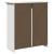 Dulap de hol „BODO” Alb 80x35x90 cm GartenMobel Dekor