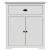 Dulap de hol „BODO” Alb 80x35x90 cm GartenMobel Dekor