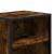 Noptiera stejar afumat 40x31x50 cm lemn prelucrat si metal GartenMobel Dekor