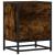 Noptiera stejar afumat 40x31x50 cm lemn prelucrat si metal GartenMobel Dekor