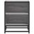 Noptiere 2 buc Gri Sonoma 40x31x50 cm lemn prelucrat și metal GartenMobel Dekor