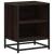 Noptiera din stejar maro 40x31x50 cm lemn prelucrat si metal GartenMobel Dekor