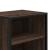 Noptiere 2 buc Stejar maro 40x31x50 cm Lemn prelucrat și metal GartenMobel Dekor