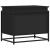 Cutie de depozitare cu capac negru 60x40x51,5 cm lemn prelucrat GartenMobel Dekor