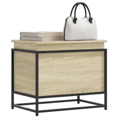 Cutie depozitare stejar sonoma 60x40x51,5 cm lemn prelucrat GartenMobel Dekor