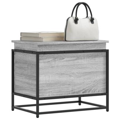 Cutie depozitare gri sonoma 60x40x51,5 cm lemn prelucrat GartenMobel Dekor