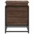 Cutie depozitare stejar maro 60x40x51,5 cm lemn prelucrat GartenMobel Dekor