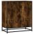 Dulap, stejar fumuriu, 68x35x76 cm, lemn prelucrat și metal GartenMobel Dekor