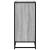 Dulap, gri sonoma, 68x35x76 cm, lemn prelucrat și metal GartenMobel Dekor