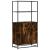 Dulapuru stejar afumat 68x35x139 cm lemn și metal prelucrat GartenMobel Dekor