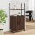 Dulapuru Stejar maro 68x35x139 cm lemn și metal prelucrat GartenMobel Dekor
