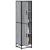 Dulap nalt gri Sonoma 35,5x35x139 cm lemn prelucrat GartenMobel Dekor