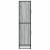 Dulap nalt gri Sonoma 35,5x35x139 cm lemn prelucrat GartenMobel Dekor