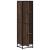 Dulapuru stejar maro 35,5x35x139 cm lemn și metal prelucrat GartenMobel Dekor