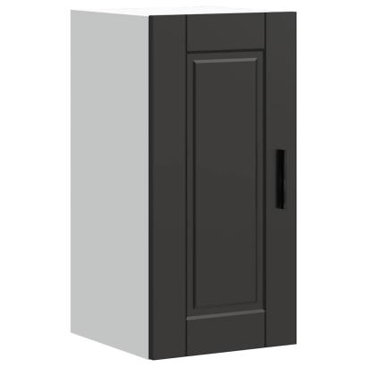 Dulap de bucătărie „Porto” din lemn de lemn negru GartenMobel Dekor
