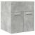 Dulap de chiuvetă baie, gri beton 41x38,5x46 cm lemn prelucrat GartenMobel Dekor