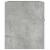 Dulap de chiuvetă baie, gri beton 41x38,5x46 cm lemn prelucrat GartenMobel Dekor