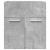 Dulap de chiuvetă baie, gri beton 41x38,5x46 cm lemn prelucrat GartenMobel Dekor