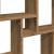 Raft perete cub stejar artizanal 90x15x119,5 cm, lemn prelucrat GartenMobel Dekor