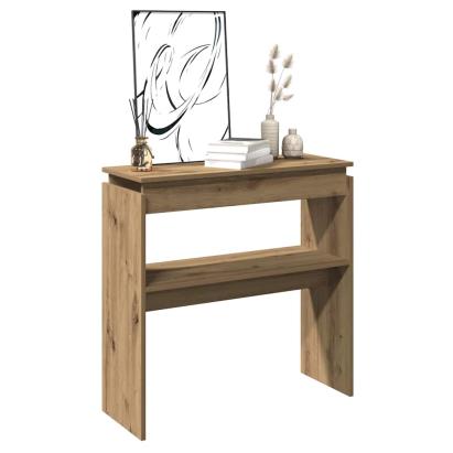 Măsuță consolă, stejar artizanal,102x30x80 cm, lemn prelucrat GartenMobel Dekor