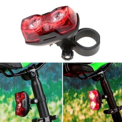 Stop pentru bicicleta, 2 led-uri, 3 moduri iluminare, montare spate MultiMark GlobalProd