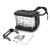 Proiector led smd auto offroad 36w, 10-60 v dc, 4300 lm, ip 67, flood beam 180 grade, tija suspendare, aluminiu si sticla MultiMark GlobalProd