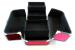 Geanta eleganta pentru cosmetice, organizator, 5 compartimente, velur violet MultiMark GlobalProd