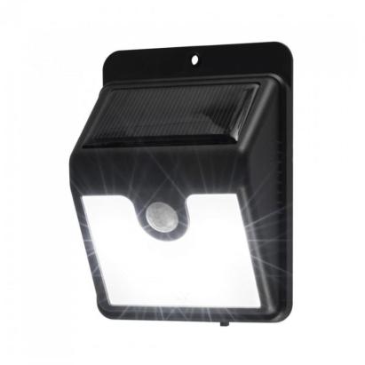 Aplica solara cu led smd 0.8w, senzor de miscare, negru MultiMark GlobalProd