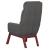 Scaun de relaxare, gri închis, material textil GartenMobel Dekor