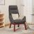 Scaun de relaxare, gri închis, material textil GartenMobel Dekor