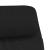 Scaun de relaxare, negru, material textil GartenMobel Dekor