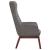 Scaun de relaxare, gri deschis, material textil GartenMobel Dekor