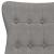 Scaun de relaxare, gri deschis, material textil GartenMobel Dekor