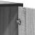 Dulap, gri sonoma, 92x35x76 cm, lemn prelucrat GartenMobel Dekor