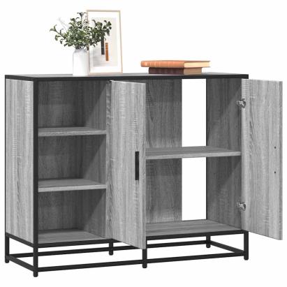 Dulap, gri sonoma, 92x35x76 cm, lemn prelucrat GartenMobel Dekor