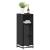 Dulap de baie, negru, 35x37,5x100 cm, lemn prelucrat GartenMobel Dekor