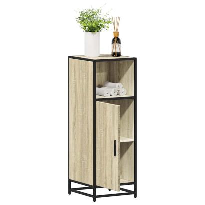 Dulap de baie, stejar sonoma, 35x37,5x100 cm, lemn prelucrat GartenMobel Dekor