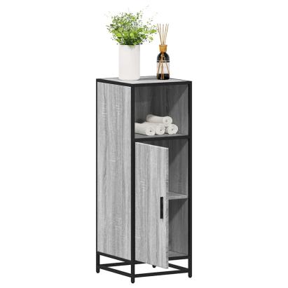 Dulap de baie, gri sonoma, 65x33x60 cm, lemn prelucrat GartenMobel Dekor