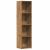 Bibliotecă, stejar artizanal, 36x30x114 cm, lemn prelucrat GartenMobel Dekor