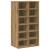 Pantofar, Stejar artizanal, 54x34x100,5 cm, lemn compozit GartenMobel Dekor