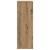Pantofar, Stejar artizanal, 54x34x100,5 cm, lemn compozit GartenMobel Dekor