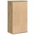 Pantofar, Stejar artizanal, 54x34x100,5 cm, lemn compozit GartenMobel Dekor