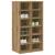 Pantofar, Stejar artizanal, 54x34x100,5 cm, lemn compozit GartenMobel Dekor