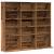 Dulap CD-uri, lemn vechi, 100x23x89,5 cm, lemn prelucrat GartenMobel Dekor