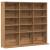 Dulap CD-uri, stejar artizanal, 100x23x89,5 cm, lemn prelucrat GartenMobel Dekor