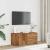 Dulap TV Lemn vechi 80x34x35,5 cm Lemn prelucrat GartenMobel Dekor