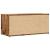 Dulap TV Lemn vechi 80x34x35,5 cm Lemn prelucrat GartenMobel Dekor