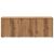 Dulap TV, stejar artizanal, 80x34x30 cm, lemn prelucrat GartenMobel Dekor