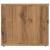 Dulap TV, stejar artizanal, 80x34x30 cm, lemn prelucrat GartenMobel Dekor