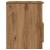 Noptiere, 2 buc., stejar artizanal, 40x40x50 cm, lemn prelucrat GartenMobel Dekor